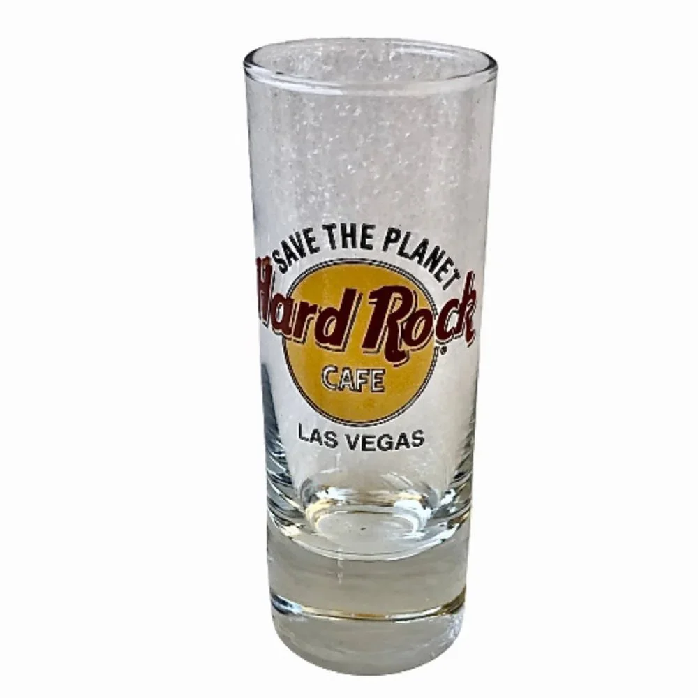 Hard Rock Cafe Shot Glass Las Vegas + 2 More